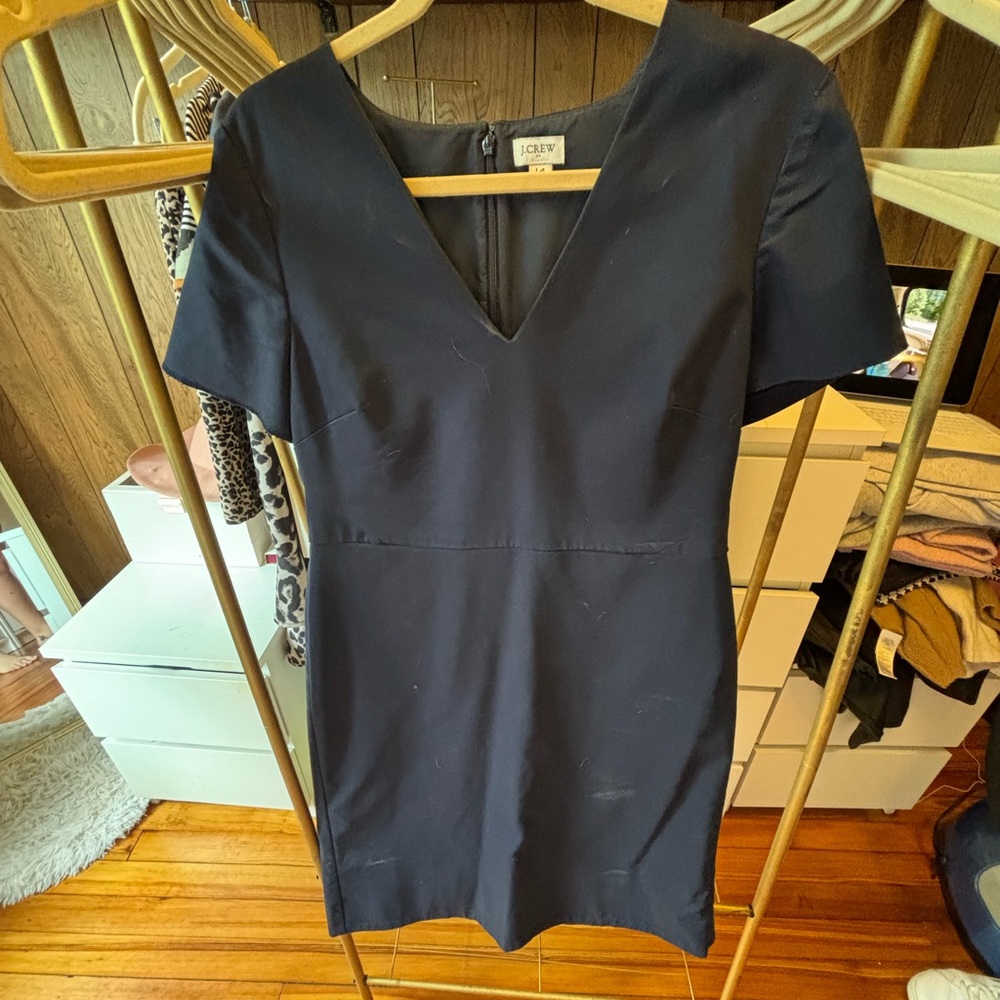 J Crew Navy Work Dress